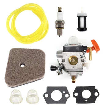 

Air Filter Spark Plug Gasket Fuel Line Carburetor for Stihl FC100 FC110 FC90 FC95 FS90R FS100 FS87R FS90K