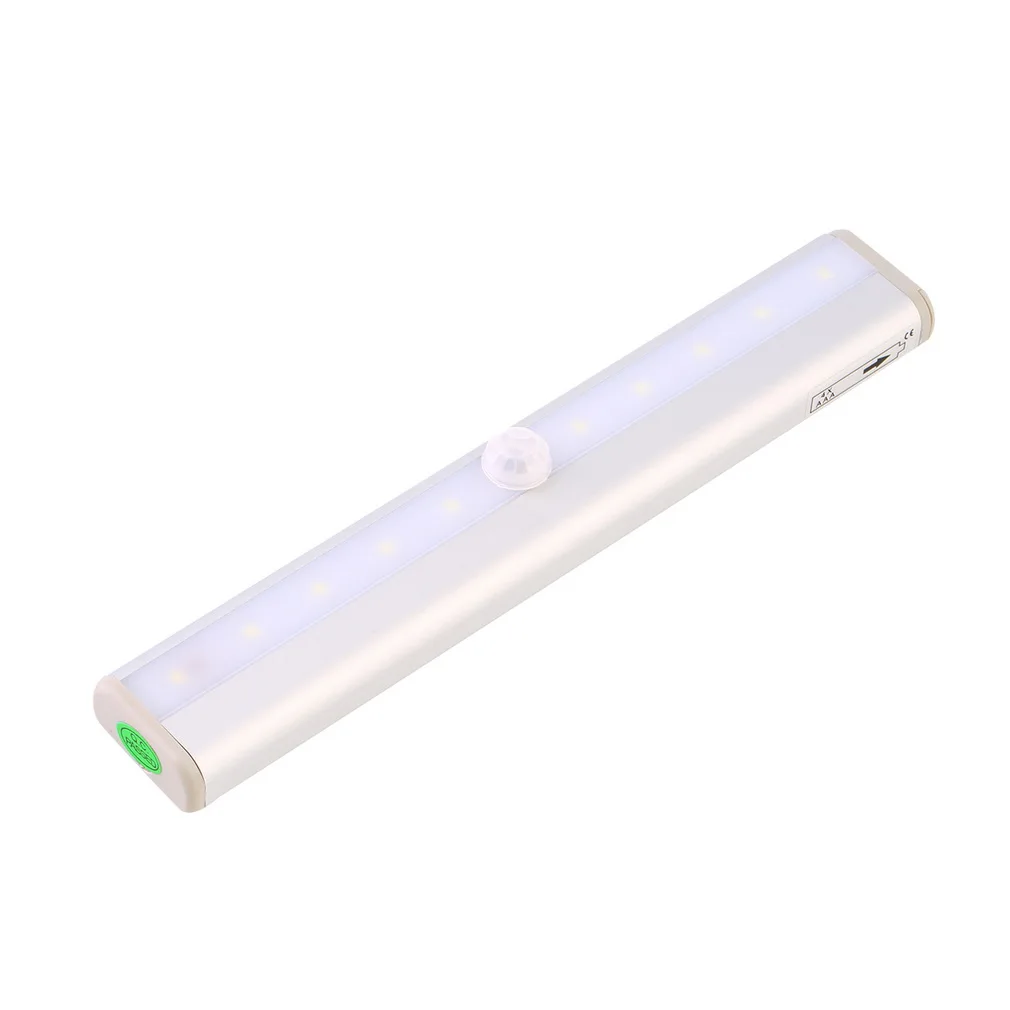 

10 LED Wireless PIR Auto Motion Sensor Light Intelligent Portable infrared Induction Lamp Night Lights for Cabinet Hotel