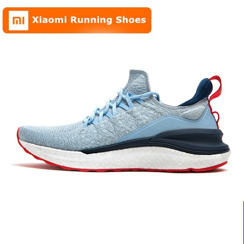 Кроссовки Xiaomi Mijia 4 мужские уличная спортивная беговая Обувь с системой фиксации