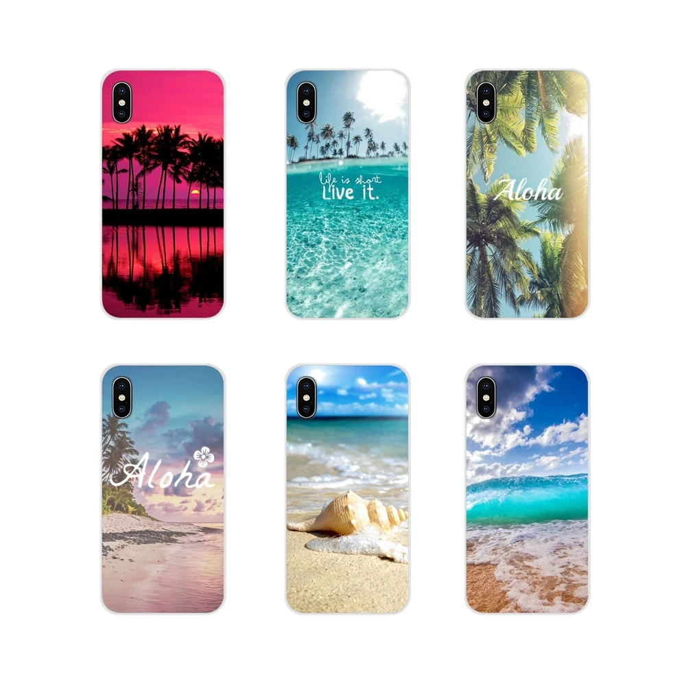Аксессуары чехлы для телефонов Huawei Mate Honor 5X 6X 7 7A 7C 8 9 10 8C 8X 20 30 Lite Pro Beach Aloha|Бамперы| |