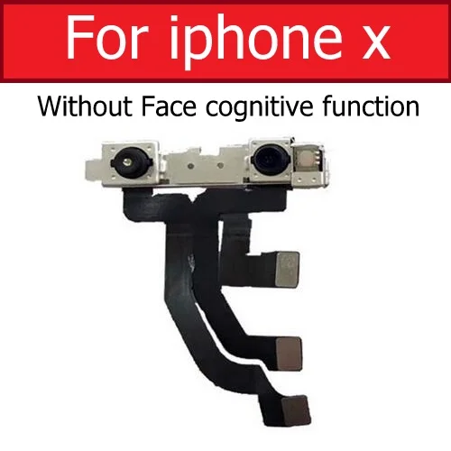 Малая фронтальная камера Flex для iPhone X Xs Max XR фронтальная камера гибкий кабель лента без лица ID запасные части