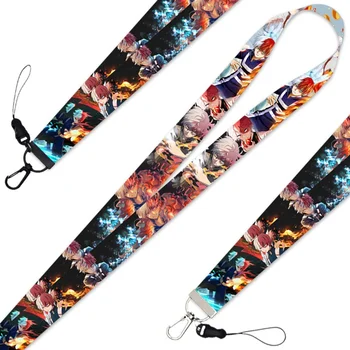 

Anime My Hero Academia Phone Strap Rope Strap Dragon Ball How To Train Your Dragon Neck Strap Toys FNAF Lanyards Keychains