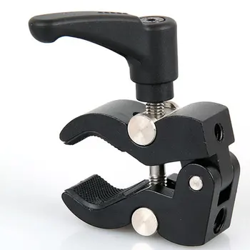 

Magic Arm Crab Claw Clamp LCD Screen Clamp Tongs Pliers Clip Studio Flash Bracket Professional Camera Accessories