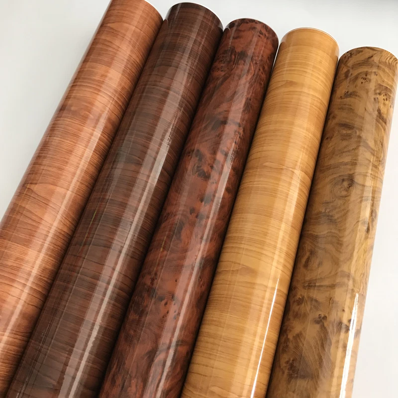 50 см x 500 Глянцевая Автомобильная Пленка под дерево виниловая пленка