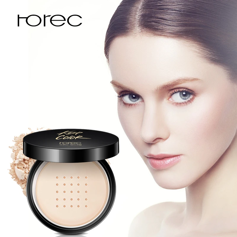 

ROREC Matte Base Loose Minernal Powder,Face Setting Powder,Translucent Foundation Makeup Warm Silk Face Concealer Finish Powder