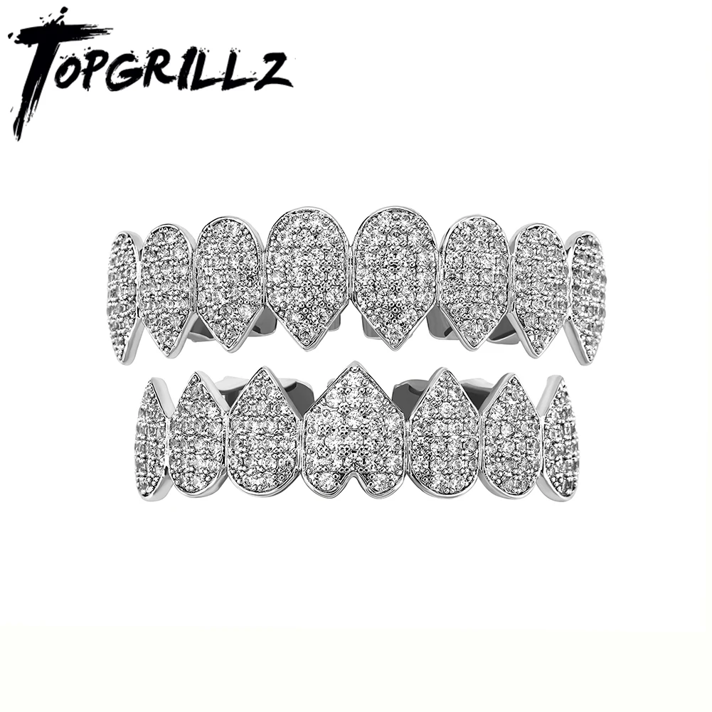 Gold Plated Hip Hop Teeth Grillz Hip Hop Rapper Grillz Teeth 2023