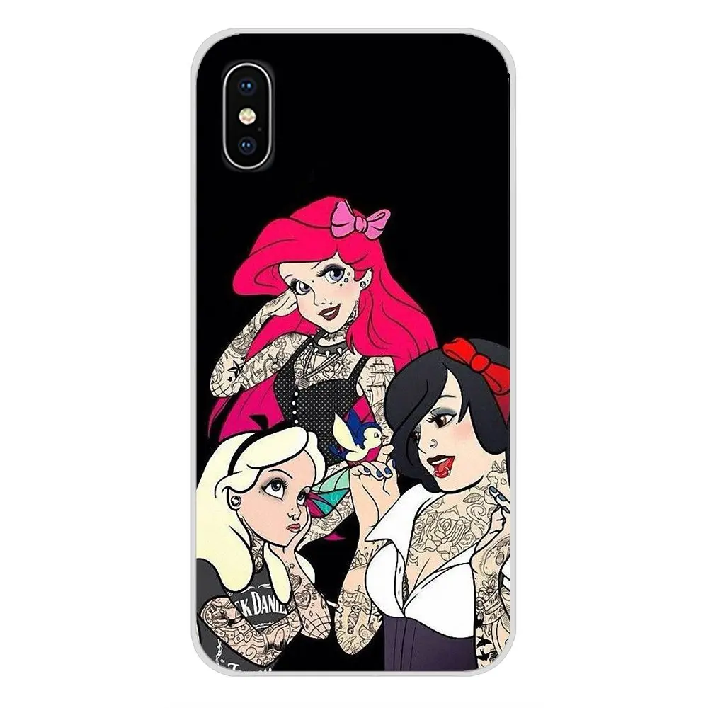 images 1 Татуировка Ариэль Русалочка для Xiaomi Redmi 4A S2 Note 3 3S 4 4X5 Plus 6 7 6A Pro Pocophone F1 аксессуары чехлы для телефонов - Цвет: images 1