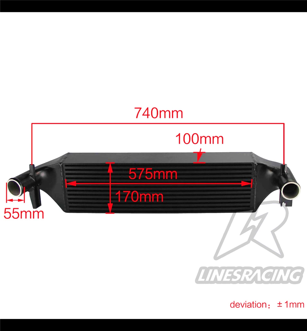 Интеркулер для Audi A1 Volkswagen Polo 6R 6C 1,4 2,0 TSI
