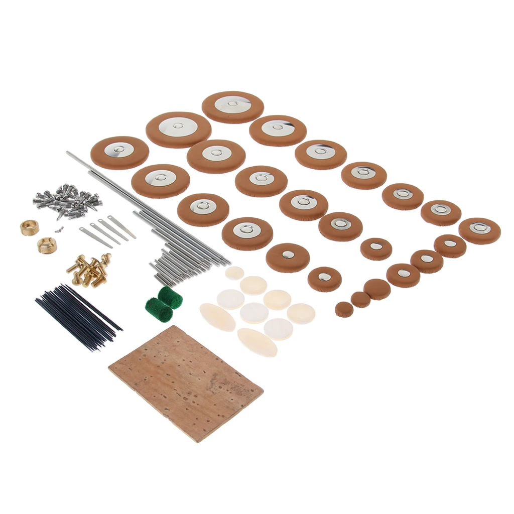 Alto Saxophone Sax Replacement Kit Reeds Screws Pads Wind Instrument Parts