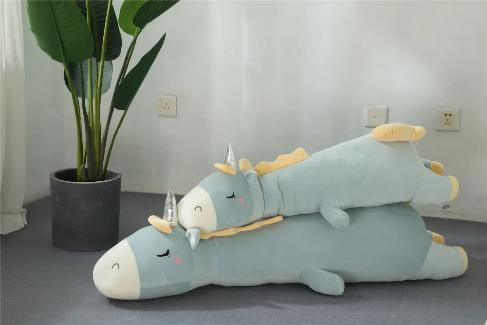 Дропшиппинг 2019 Новое поступление peluches unicornios мягкая подушка Единорог плюшевая игрушка для малышей