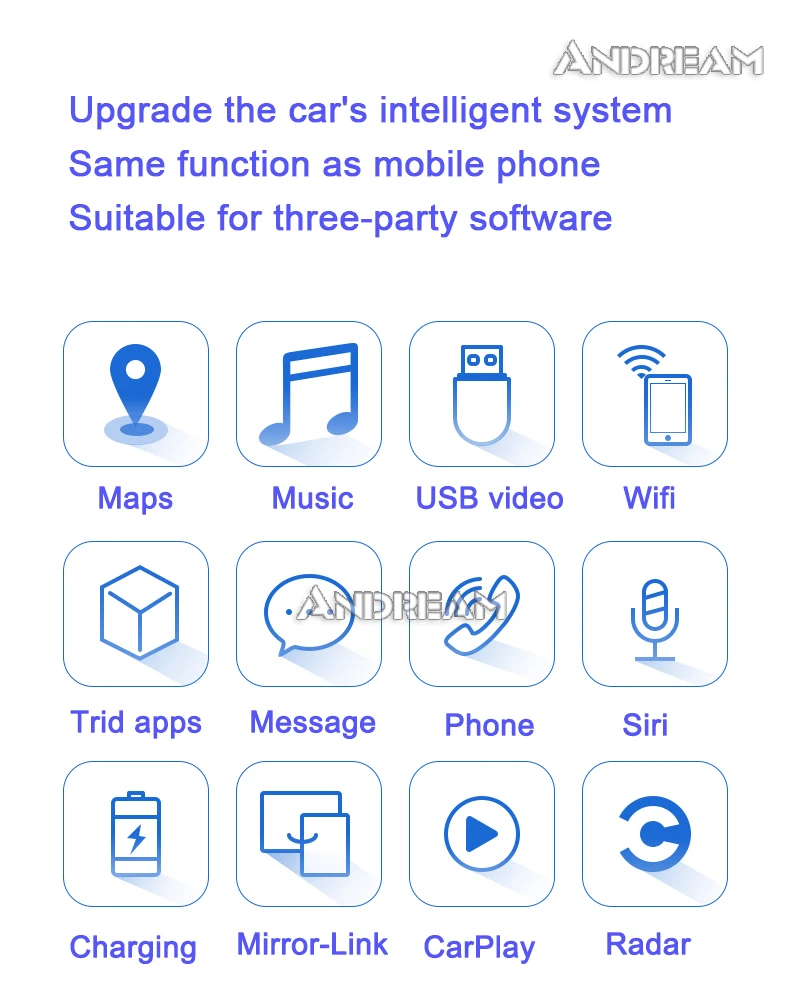 Best Aftermarket Wireless CarPlay Interface Retrofit Box Android Auto Car Play Apps for BMW NBT 5 Series F07 F10 F11 GT 2