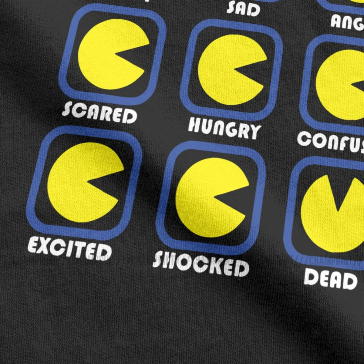 Awesome The Expressions Of Pac-Man Футболка мужская футболка Pacman Pakkuman Ретро 80s аркадная игровая футболка Летняя одежда