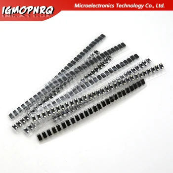 

8values*25pcs 200pcs M1 M4 M7 SS14 SS16 SS24 SS34 RS1M 1N4007 1N4004 1N5819 SR160 SR240 1N5822 FR107 DO-214AC SMA DIODE kit