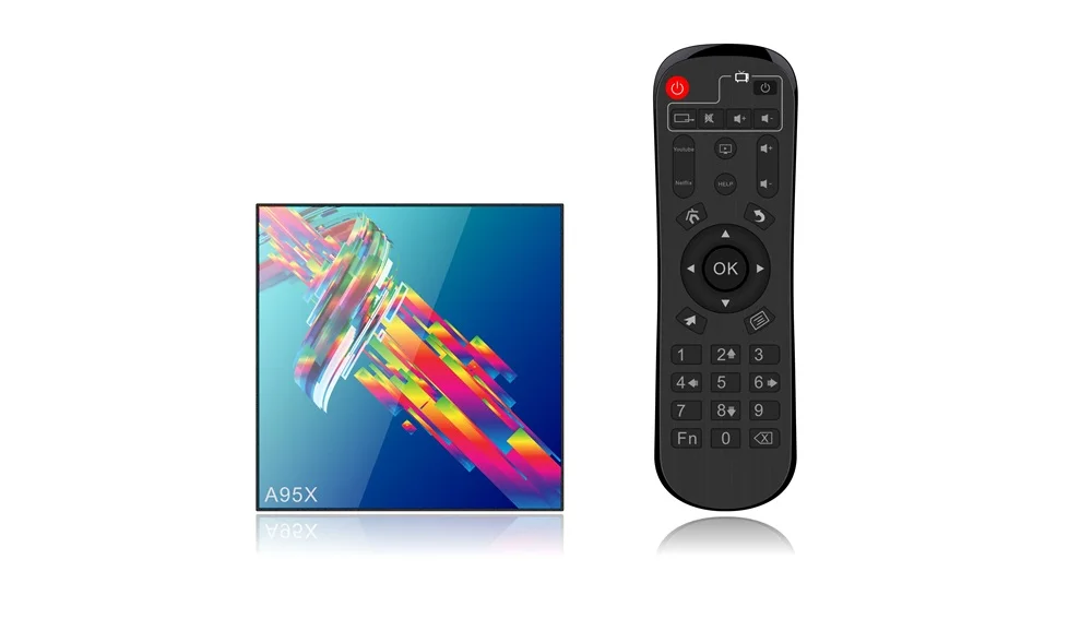 A95XR3 Android 9.0 Quad Core Cortex-A53 Smart TV Box 2.4/5GHz Wifi BT 4.2 Media Player 4K Set Top Box Netflix Youtube VS H96 MAX