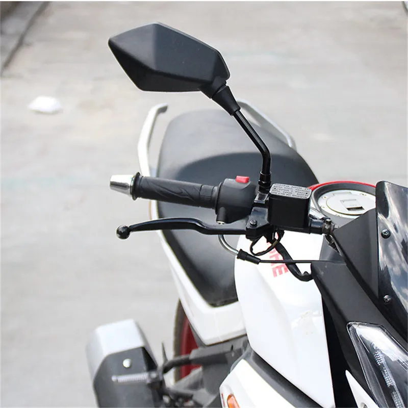 Универсальный Электрический скутер зеркала заднего вида ATV боковое зеркало 8 мм 10 мм moto rbike зеркало заднего вида moto rcycle аксессуары