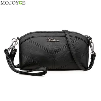 

Fashion Solid Women Shoulder Bag PU Satchel Lady Crossbody Money Clutch Handbag Multi-functional Female Festival Gifts