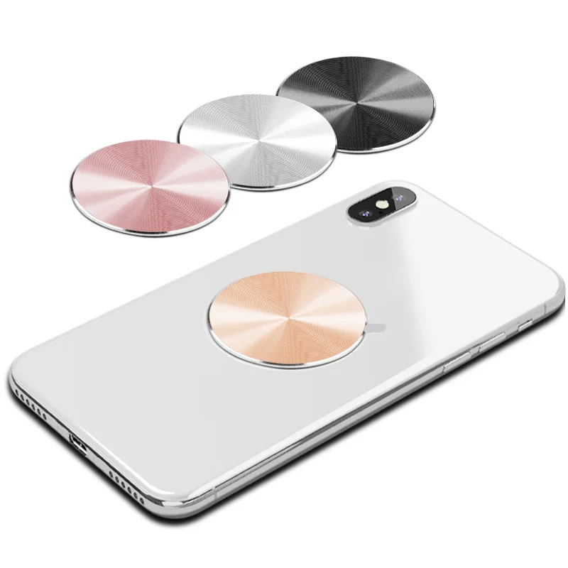 Enhanced Magnetic Metal Plate for Phone Holder - Sleek Iron Sheet Accessory for Secure Attachment