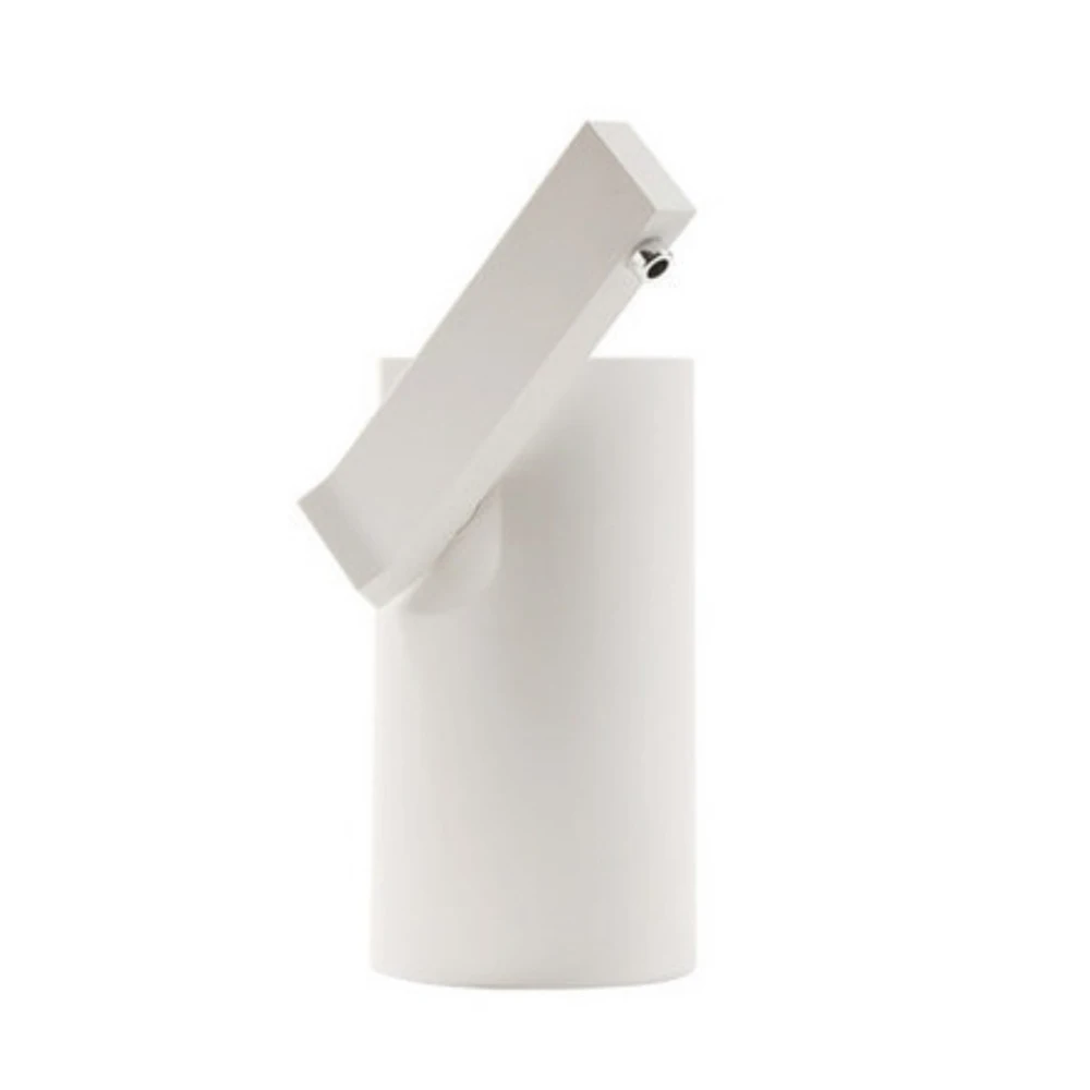 white Мини Электрический диспенсер для воды, водяной насос, Диспенсер, USB перезаряжаемая бутылка для питья, силикон, подходит для галлонов - Цвет: white