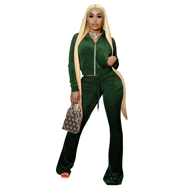 velour tracksuit womens