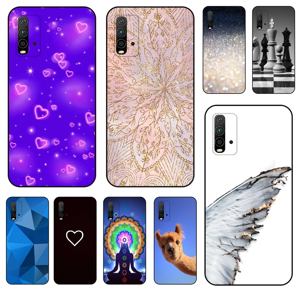 Men For Xiaomi Redmi 9T Soft Phone Cases Cover Mobile Skin Pouch Shell | Мобильные телефоны и аксессуары