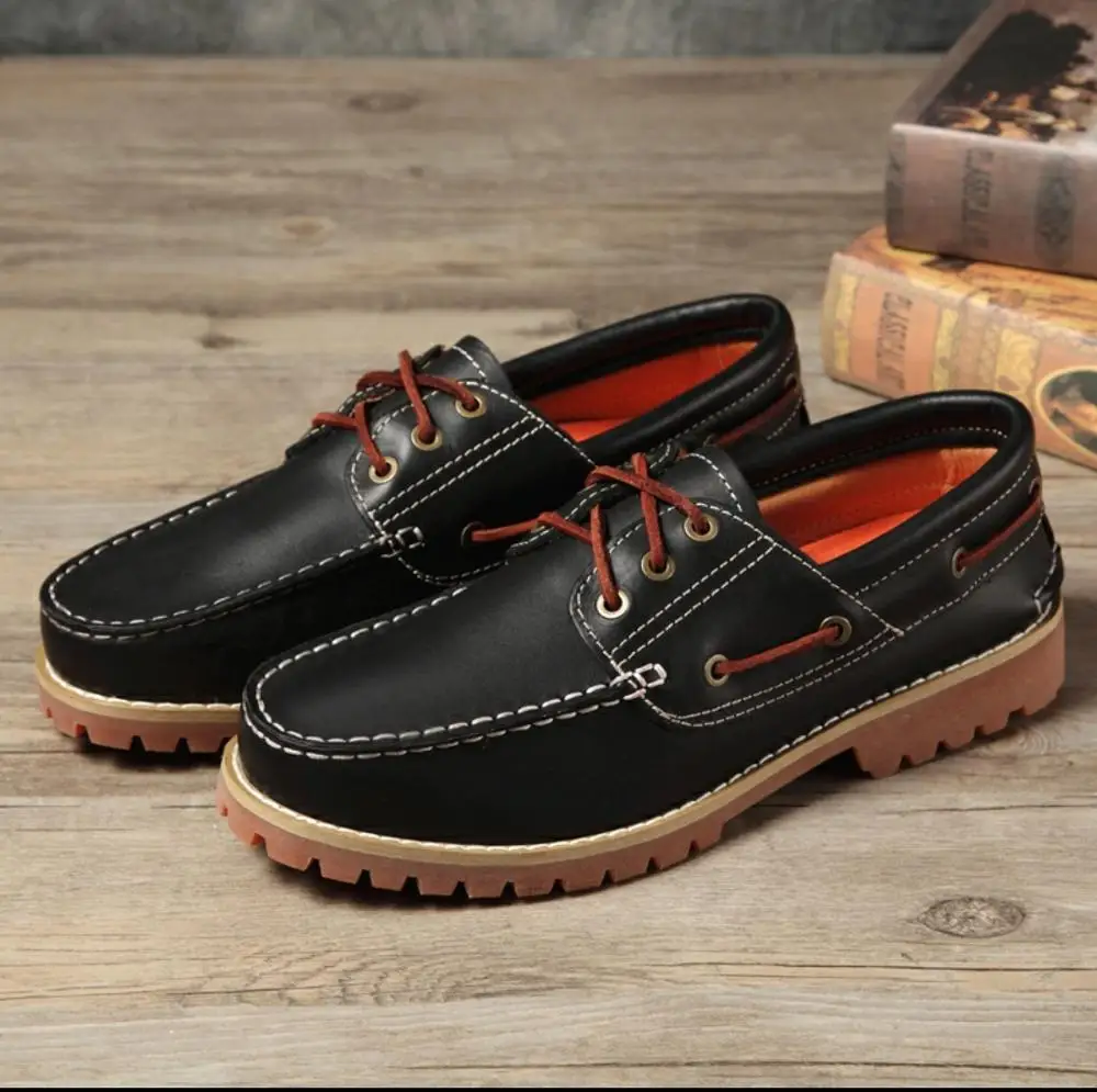 large size boat shoes
