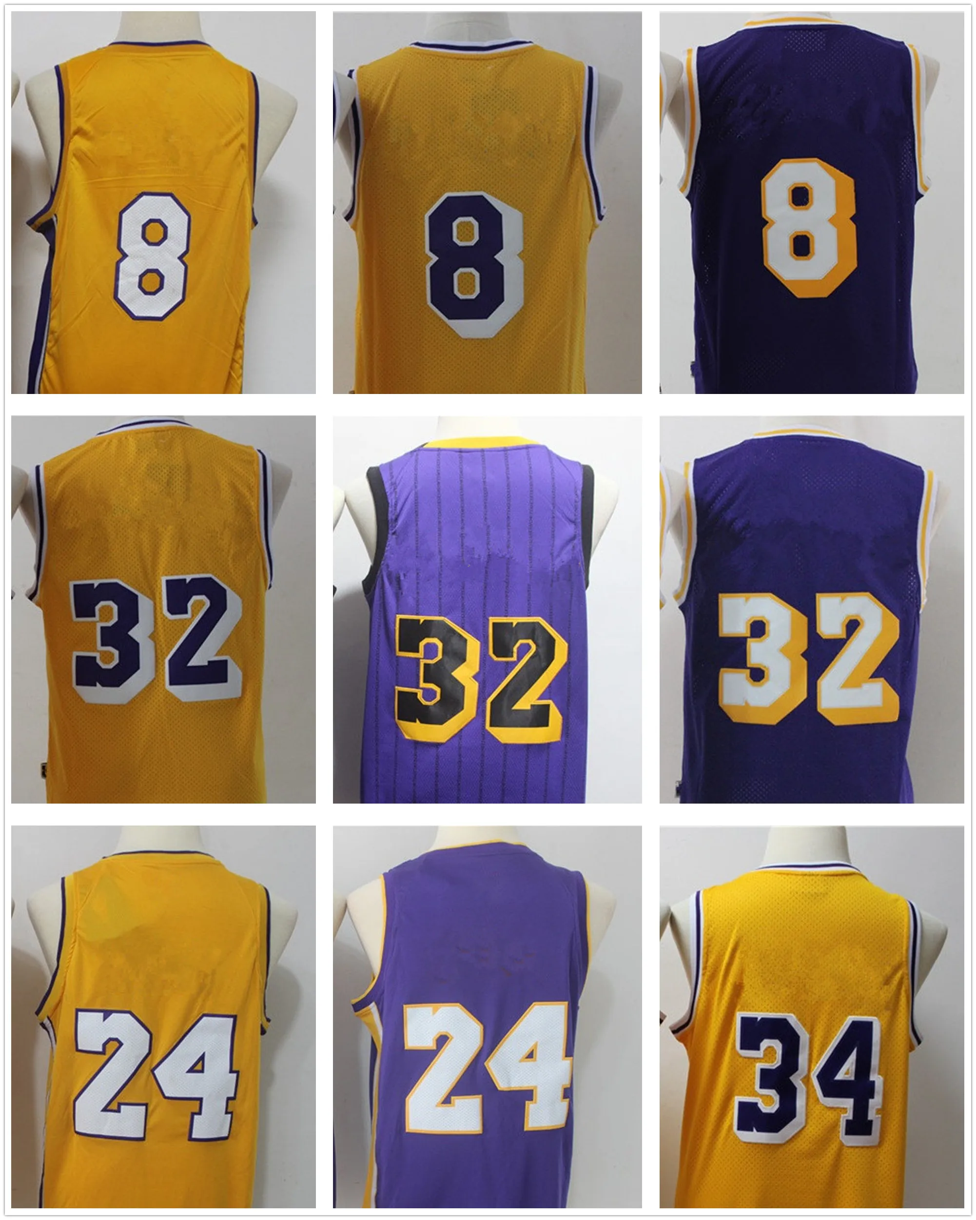 Los Angeles Высокое качество #3 #8 #32 #24 #34 #73 #13 #33 #44 Мужские Женские Молодежные