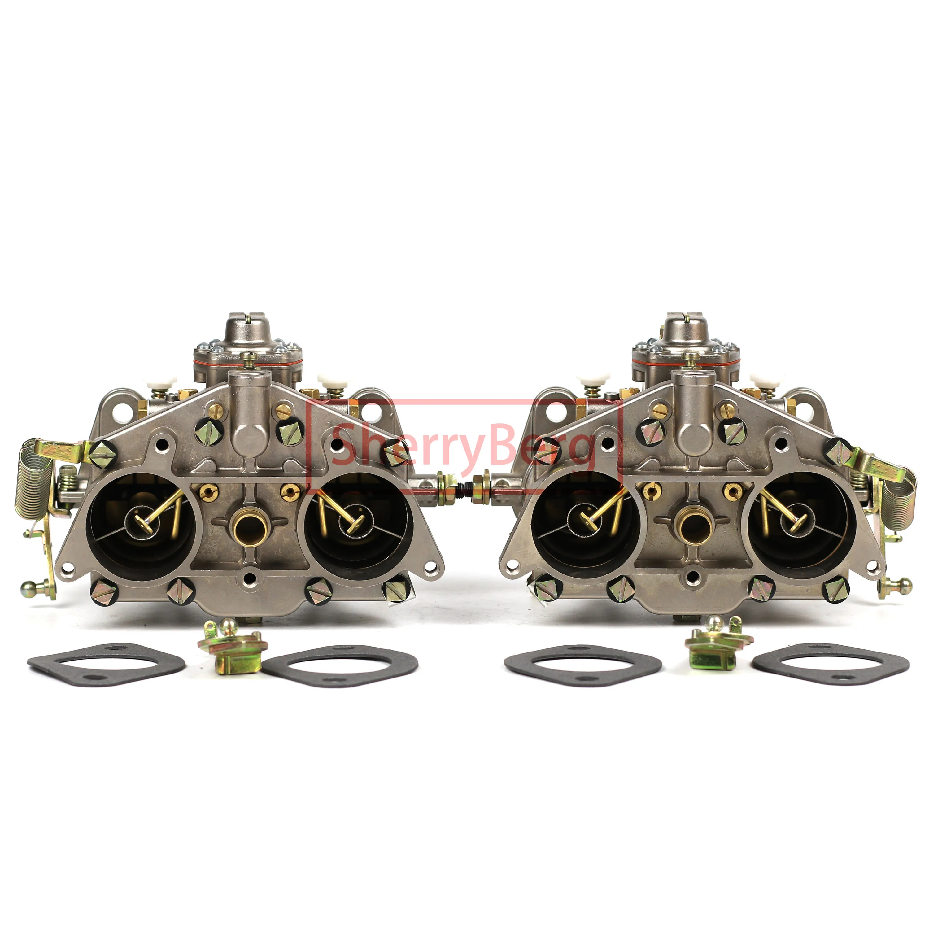 

Карбюратор SherryBerg Chrome Carb пара для PORSCHE 356/912 40 PII-4 Weber SOLEX Карбюратор Тип 2 шт./компл. левый и правый карбюратор
