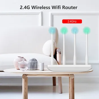

300Mbps Wireless Wifi Router 2.4GHz Openert OS Router With English Firmware VPN For Home 4 External Antennas High Performance