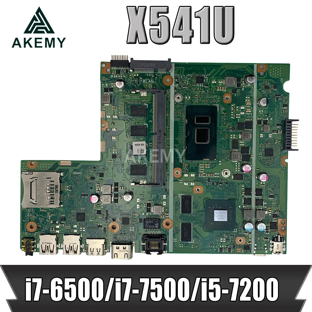 Для For Asus X541UJ X541UV X541U X541 X541UVK X541UQk материнская плата для ноутбука оригинальная 8G i7