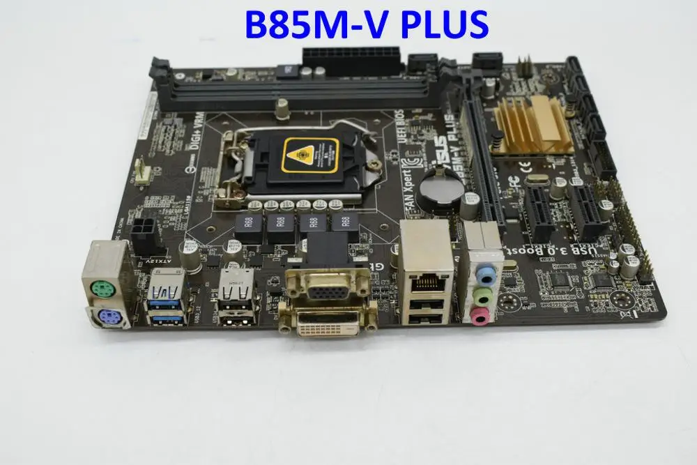 Для ASUS B85M V PLUS B85 1150 оригинальная б/у материнская плата|Материнские платы| |