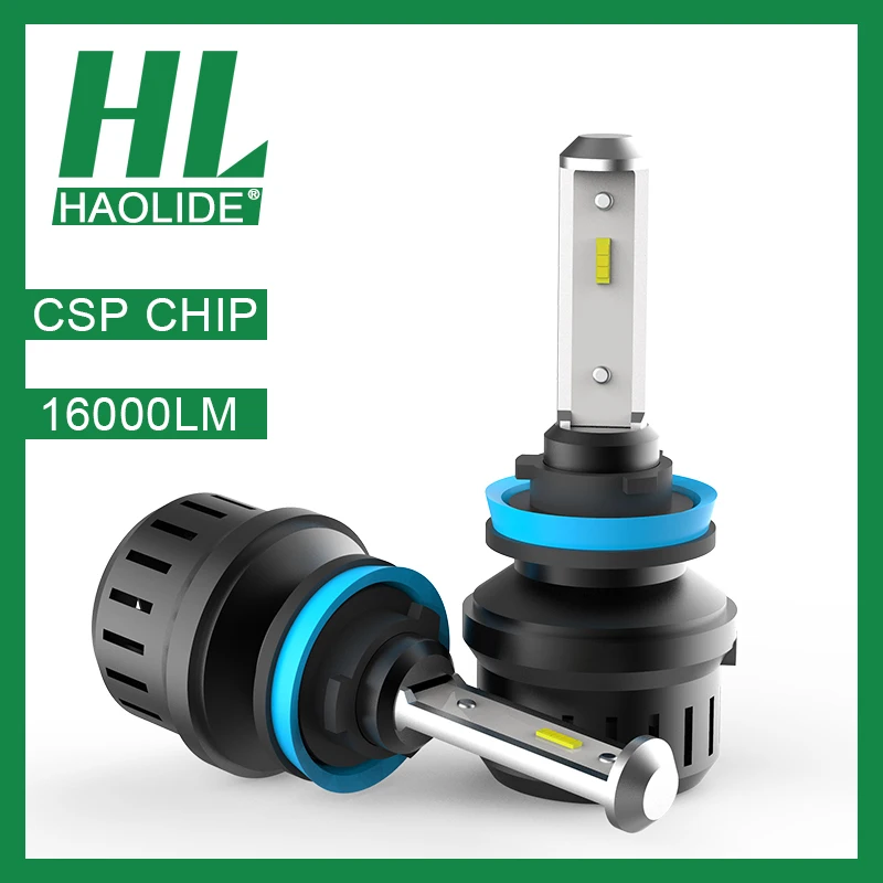 

/HL Super Bright CSP Mini H7 LED Lamps for Car Headlight Bulbs H4 LED H1 H8 H11 Fog Light 6000K luces LED para auto 12V 24V Moto