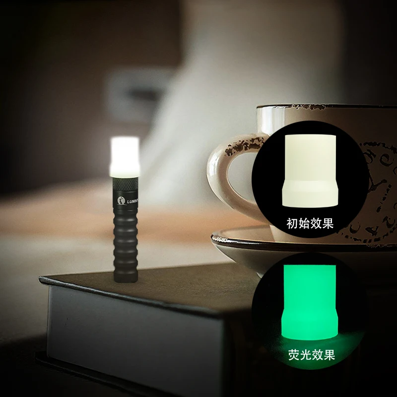 크기 18mm 및 14mm 및 28mm 35mm 41mm 46mm 용 Lumintop 손전등 디퓨저 많은 크기의 소프트 디퓨저