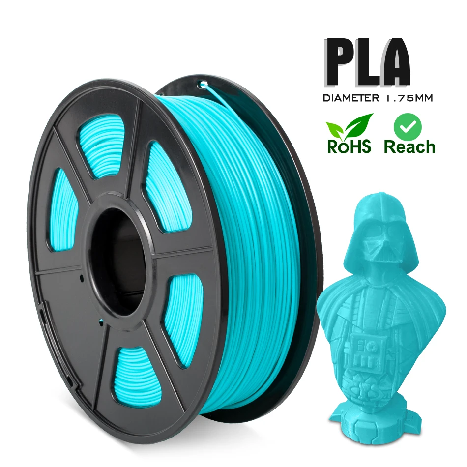 Из пла пластика для 3D принтер с 1 кг/2 2 фунтов 75 мм PLA Синтетическая нить Быстрая