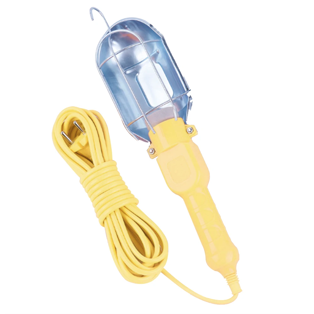 

Portable LED Emergency Safety Work Light Handheld Flashlight Car Inspection Repair Torch With Hook Emergency Work Light 220V