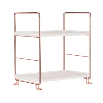

Iron Plastic Storage Rack Iron Art Multi-Functional Bathroom Kitchen Organizer