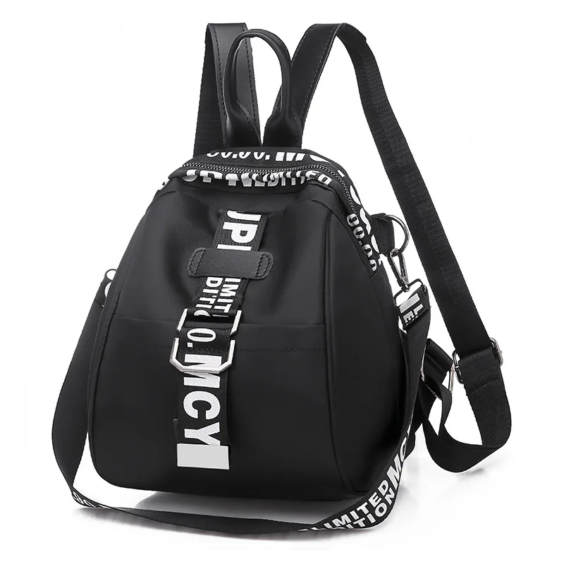

Backpack Bag Women's 2019 New Style Korean-style Simple Lettered Backpack Oxford Cloth Bag Fashion Casual Travel Bag