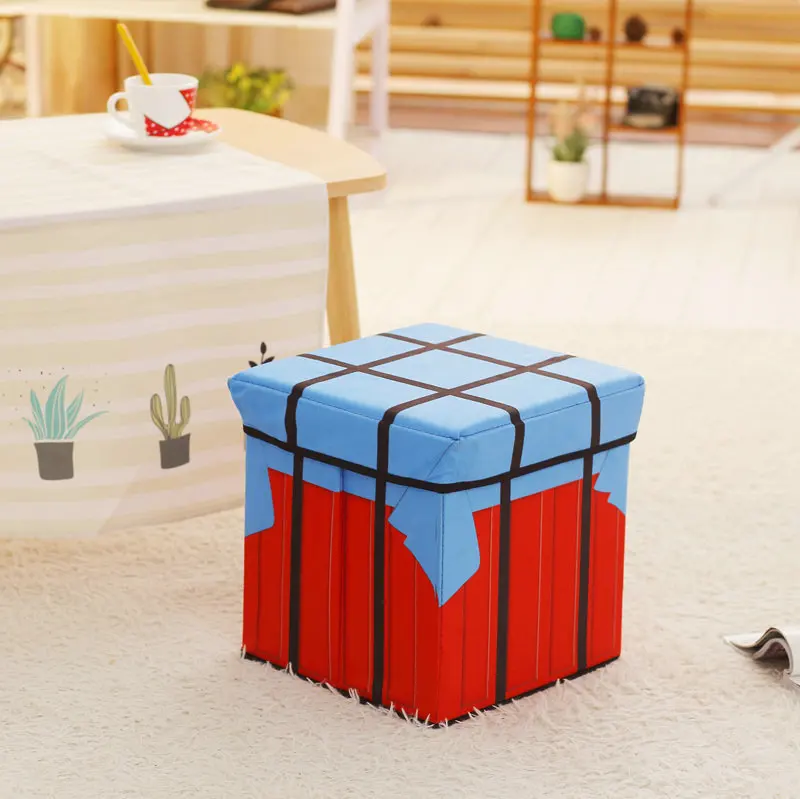 

Jedi Battle Royale Chicken Airdrop Storage Box Game Related Products Garage Kit Bag Short Box Props Model Box Stool Chair