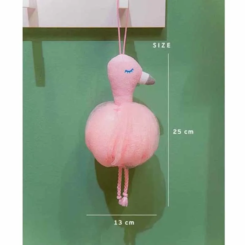 Flamingo bath ball(2)