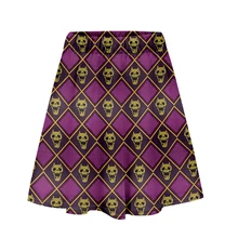 Горячая распродажа! Необычные Юбки Jojo's Adventure с 3D принтом в стиле Харадзюку, повседневный стиль, поп-юбки, сексуальные женские повседневные модные юбки