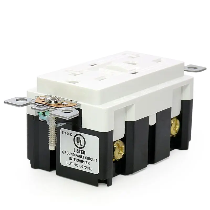 20A 125V УЗО дуплекс-Тесты виброзащищенной розетка розетки погоду Heavy