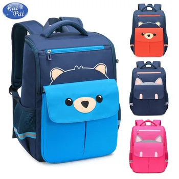 

Fashionable Korean Children's Backpack Light Waterproof Grades1-3-6 Primary School Student Schoolbag Cartoon Boy Girl Bookbag