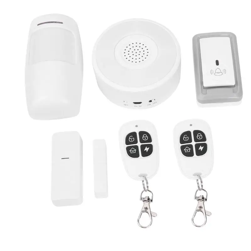 

TUYA WiFi Home GSM Security Alarm APP Control Wireless 433 Alarm System Set