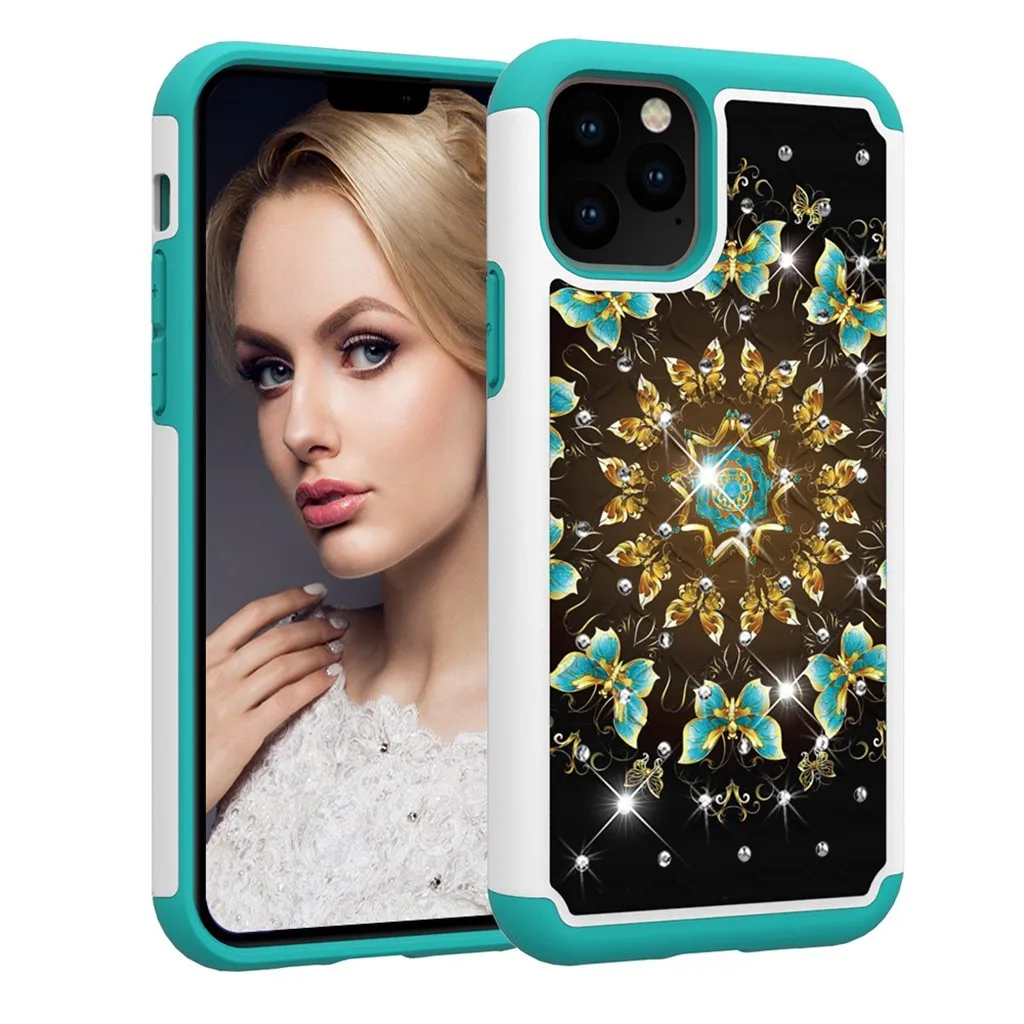 Dream Crystal Style Phone Case For iPhone 11Pro Max Dirt-resistant Slim Fashion Soft Cases Shockproof Dust-proof Phone Case