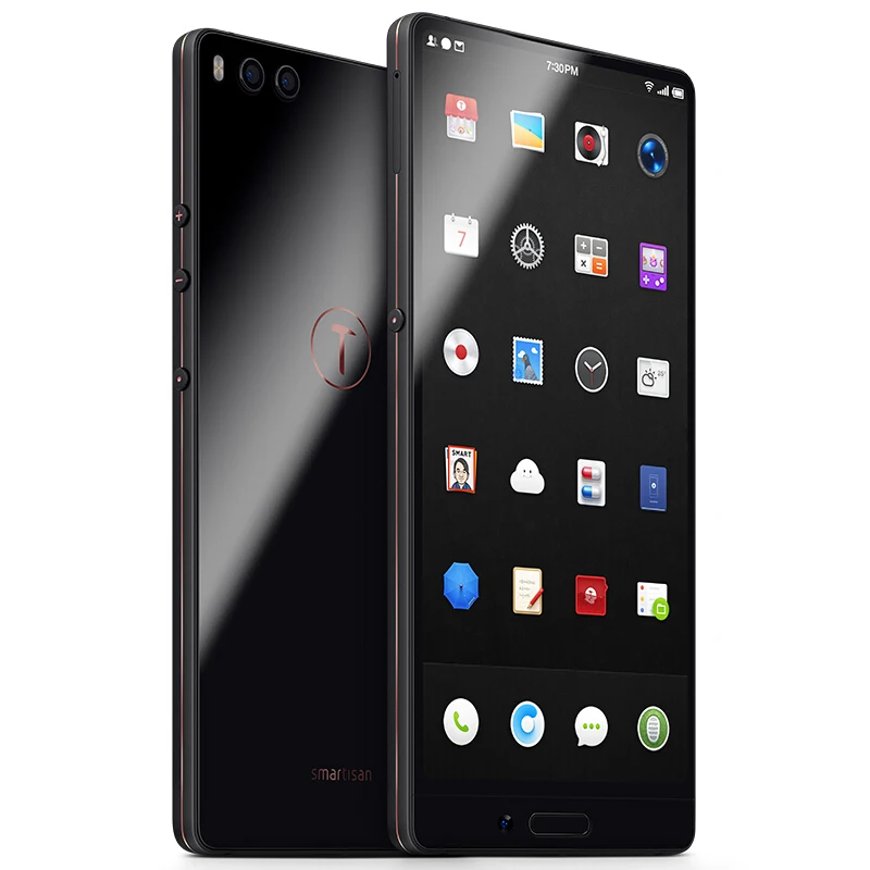 Smartisan Nut 3 смартфон LTE 4 Гб 64G Восьмиядерный Snapdragon 625 5,99 ''мА для распознавания лица, отпечатков пальцев, Android мобильный телефон