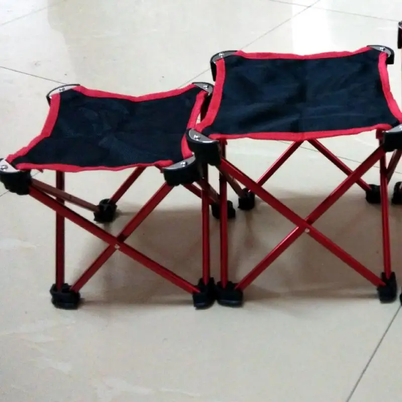 Ultra-light Portable Folding Stool Outdoor Folding Chair Aluminum Fishing Sketch Chair Fishing Accessories