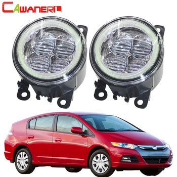 

Cawanerl 2 Pieces Car Styling LED Fog Light Angel Eye Daytime Running Light DRL 12V For Honda Insight 2010 2011 2012 2013 2014