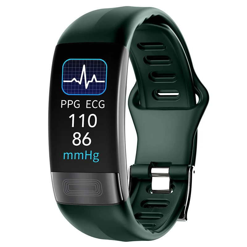 UGUMO P11 Plus Smart Bracelet Body Temperature Monitoring Smart Wristband ECG PPG Smart Watch Heart Rate Blood Pressure Bracelet 