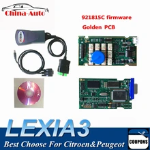 Самые низкие цены Lexia 3 PP2000 Lexia3 V48 V25 диагностический инструмент Lexia-3 Автомобильный сканер для считывания кода помощи при парковке или беспроводным способом по Diagbox V7.83