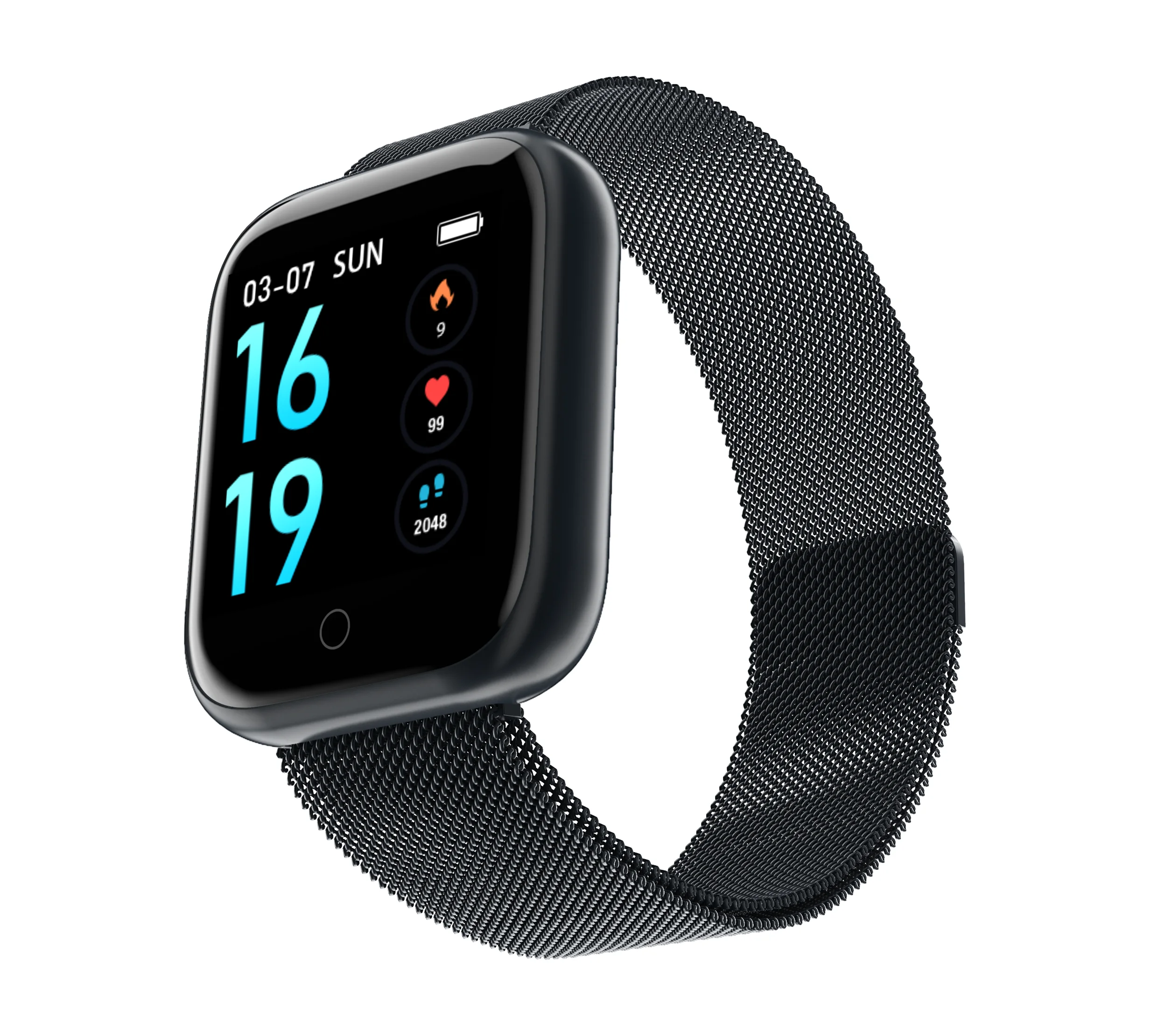 KYCXD T80 smart watch heart rate exercise calls to remind bluetooth waterproof fashion wristbands fitness bracelet for men women