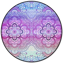 Круглый ковер с мандалой, ковры для декора гостиной, коврики для детской комнаты, коврики для спальни, современные коврики